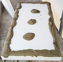 Applicazione colla cappotto termico